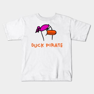 Pirate Duck Kids T-Shirt